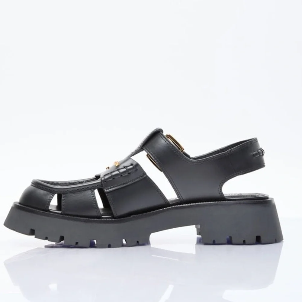 New Authentic Alexander Wang Carter Platform Fisherman Sandal (Women)